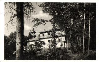 6 db RÉGI képeslap: turistaházak, menedékházak (Dobogókő, Nagyvillám, Pilis, Gézaháza, Királyháza, S...