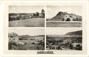 6 db RÉGI képeslap: turistaházak, menedékházak (Dobogókő, Nagyvillám, Pilis, Gézaháza, Királyháza, S...