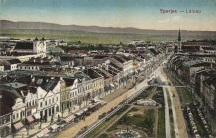 2 db RÉGI felvidéki városképes lap: Eperjes, Besztercebánya / 2 pre-1945 Upper Hungarian town-view p...