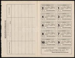 1880-1920 2 db részvény Unger Antal (?-?) vaskereskedő illetve Unger Emil (1883-1945) zoológus nevér...