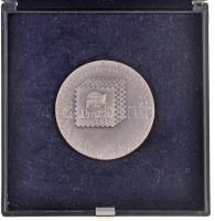 Csehszlovákia 1988. "Nemzetközi Bélyegkiállítás / Prága '88" jelzett Ag emlékérem (38...