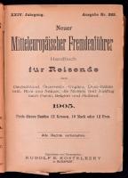 Neuer Mitteleuropäischer Fremdenführer Handbuich für Reisende durch Deutschland, Östereich-Ungarn, O...