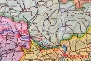 cca 1920-1930 Este Donau-Dampfschiffahrts-GesellSchaft (DDSG) prompte, fahrplanmaßige Schiffsverkehr...