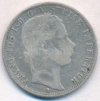 Ausztria 1859A 1Fl Ag "Ferenc József" T:2-,3  Austria 1859A 1 Florin Ag "Franz Joseph" C:VF,F Krause KM#2219