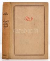 Márai Sándor: A gyertyák csonkig égnek. Bp., 1942, Révai. Kiadói egészvászon-kötés, kissé viseltes á...