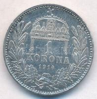 1914KB 1K Ag "Ferenc József" T:1-
Adamo K5.1