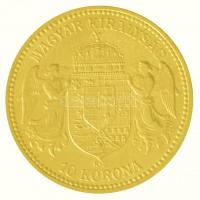 1894KB 10K Au "Ferenc József" Körmöcbánya (3.39g/0.900) T:2
Hungary 1894. 10 Korona Au &q...