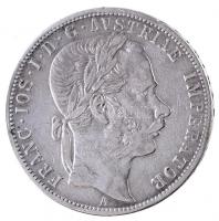 Ausztria 1868A 1Fl Ag "Ferenc József" T:2,2- Austria 1868A 1 Florin Ag "Franz Joseph" C:XF,VF Krause KM#2221