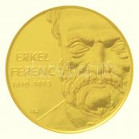 2010. 5000Ft Au Erkel Ferenc (0,50g/0.999) T:P  Hungary 2010. 5000 Forint Au Ferenc Erkel with certificate (0,50g/0.999) C:P  Adamo EM233
