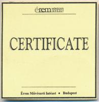 DN "Magyar aranypénzek utánveretben - Luxemburgi Zsigmond aranyforint" aranyozott Ag emlék...