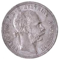 Ausztria 1875. 1Fl Ag "Ferenc József" T:1- Austria 1875. 1 Florin Ag "Franz Joseph"  C:AU Krause KM#2222