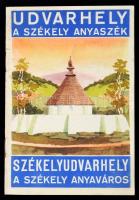 cca 1940 "Udvarhely, a székely anyaszék; Székelyudvarhely a székely anyaváros", fotókkal gazdagon illusztrált ismertető prospektus magyar és német nyelven, sok képpel illusztrálva