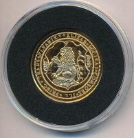 DN "Magyar aranypénzek utánveretben - Bocskai Erzsébet 10 dukát" aranyozott Ag emlékérem t...