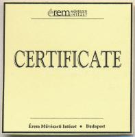 DN "Magyar aranypénzek utánveretben - Bocskai Erzsébet 10 dukát" aranyozott Ag emlékérem t...