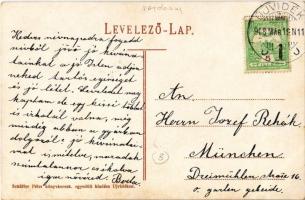 Újvidék, Novi Sad; a dunai vasúti híd újvidéki bejárata, K.u.K. katonák / Danube railway bridge, Aus...