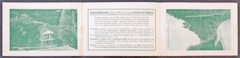 Erdőbénye, A klimatikus gyógyfürdő kinyitható reklámlapja
