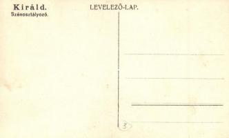 Királd-bányatelep, szénosztályozó, photo