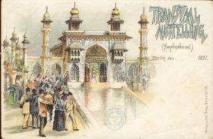 1897 Berlin Transvaal Ausstellung litho (fa)