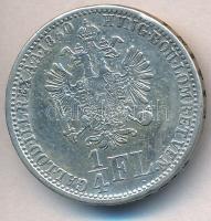 Ausztria 1860V 1/4Fl Ag "Ferenc József" T:2 kis patina Austria 1860V 1/4 Florin Ag "Franz Joseph" C:XF small patina Krause KM#2214