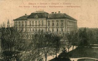Zimony, Zemun, Semlin; Kgl. Realgymnasium / gimnázium. W. L. 903. / grammar school