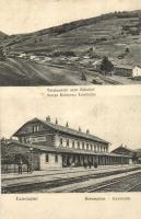 Lavochne, Lawoczne; Bahnhof, Bahnstation / railway station