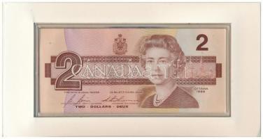 Kanada 1996. 2$ Al-Br-Ni "Jegesmedve" + 1986. 2$ karton díszcsomagolásban T:BU,1
Canada 1...
