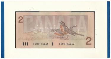 Kanada 1996. 2$ Al-Br-Ni "Jegesmedve" + 1986. 2$ karton díszcsomagolásban T:BU,1
Canada 1...