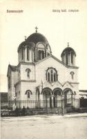 Szamosújvár, Gherla; Görög katolikus templom, Anka Sándor kiadása / Greek catholic church (EK)