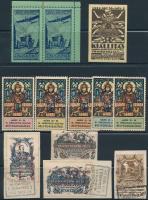 12 db bélyegkiállítás levélzáró