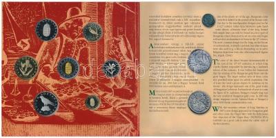 2001. 1Ft-100Ft (7xklf) forgalmi sor dísztokban, "Magyarország pénzérméi" sorozat T:PP
Ad...