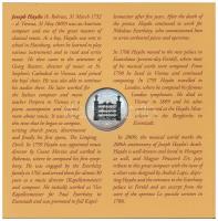 2009. 5Ft-200Ft "Haydn" 6klf darabból álló forgalmi érme sor + "Joseph Haydn" Ag...