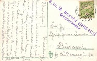 Karánsebes, Caransebes; királyi szobor, Vagyonközösség palotája / Monumentul regelui, Palatul com. d...