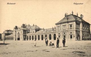 Kolozsvár, Cluj; vasútállomás / railway station / Bahnhof