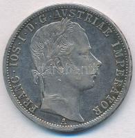 Ausztria 1864A 1Fl Ag "Ferenc József" T:2 ph. Austria 1864A 1 Florin Ag "Franz Joseph" C:XF edge error Krause KM#2219