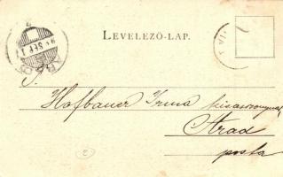 1899 Kovácspatak, Esztergom, Kovacov; Vasútállomás, eladó villatelkek hirdetése, Buzárovits Gusztáv ...