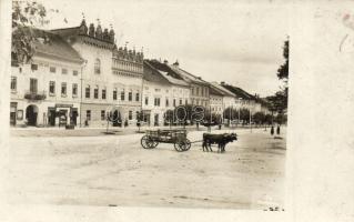 Lőcse, Levoca; Thurzó ház, Julius Wildfeuer üzlete, trafik / palace, shops, tobacco store, photo