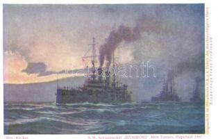 SMS Habsburg, Selbstverlag des Österr. Flottenvereines Serie II. Nr. 4. K.u.K. Kriegsmarine s: Alex Kircher