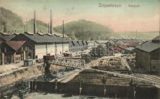 Zólyombrézó, Podbrezová; Vasgyár / iron works (EK)