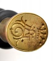 cca 1880-1910 A Wekerle-család különféle pecsétnyomói illetve bélyegzői, köztük Wekerle László  (184...