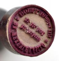 cca 1880-1910 A Wekerle-család különféle pecsétnyomói illetve bélyegzői, köztük Wekerle László  (184...