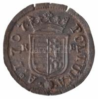 1707K-B Rézpoltúra "II. Rákóczi Ferenc" (2,5g) T:2 ph.
Hungary 1707. Poltura "Franci...