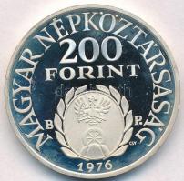 1976. 200Ft Ag "II. Rákóczi Ferenc" tanúsítvánnyal T:1(PP) 
Adamo EM48