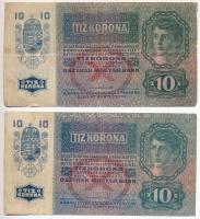 1915. 10K (2x) T:III,III- Adamo K11