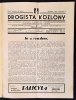1934 Drogista Közlöny, szerkeszti: Kádár Gyula, 31. évfolyam 15. szám