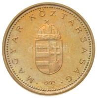 1992. 1Ft Cu-Ni-Zn próbaveret T:1(PP) / Hungary 1992. 1 Forint Cu-Ni-Zn trial strike C:UNC(PP) Adamo F6.4