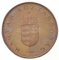1992. 10Ft Cu-Ni próbaveret T:1(PP) / Hungary 1992. 10 Forint Cu-Ni trial strike C:UNC(PP) Adamo F9.2