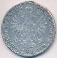 Ausztria 1875. 2Fl Ag "Ferenc József" T:2-,3 ph.,fülnyom
Austria 1875. 2 Florin Ag "...