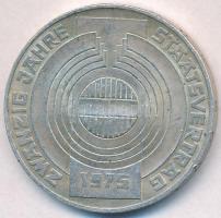 Ausztria 1975. 100Sch Ag "20 éves az Államszerződés" T:2 Austria 1975. 100 Schilling Ag "20th Anniversary - State Treaty" C:XF