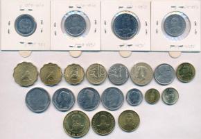 Vegyes: Argentína 1951. 20c + Brazília 1986. 50c + El Salvador 1948. 5c + Mexikó 1985. 20P + Panama ...