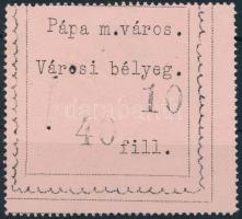 Pápa 1931 Kisegítő bélyeg 40f (30.000)